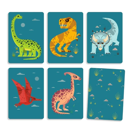 Djeco strategy game, Dino draft