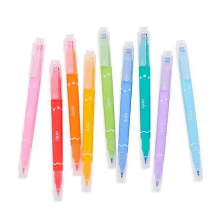 Konfetti-Stempel Doppelkonfetti-Stempelkarussell - 9er-Set