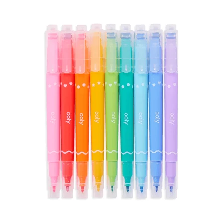 Konfetti-Stempel Doppelkonfetti-Stempelkarussell - 9er-Set