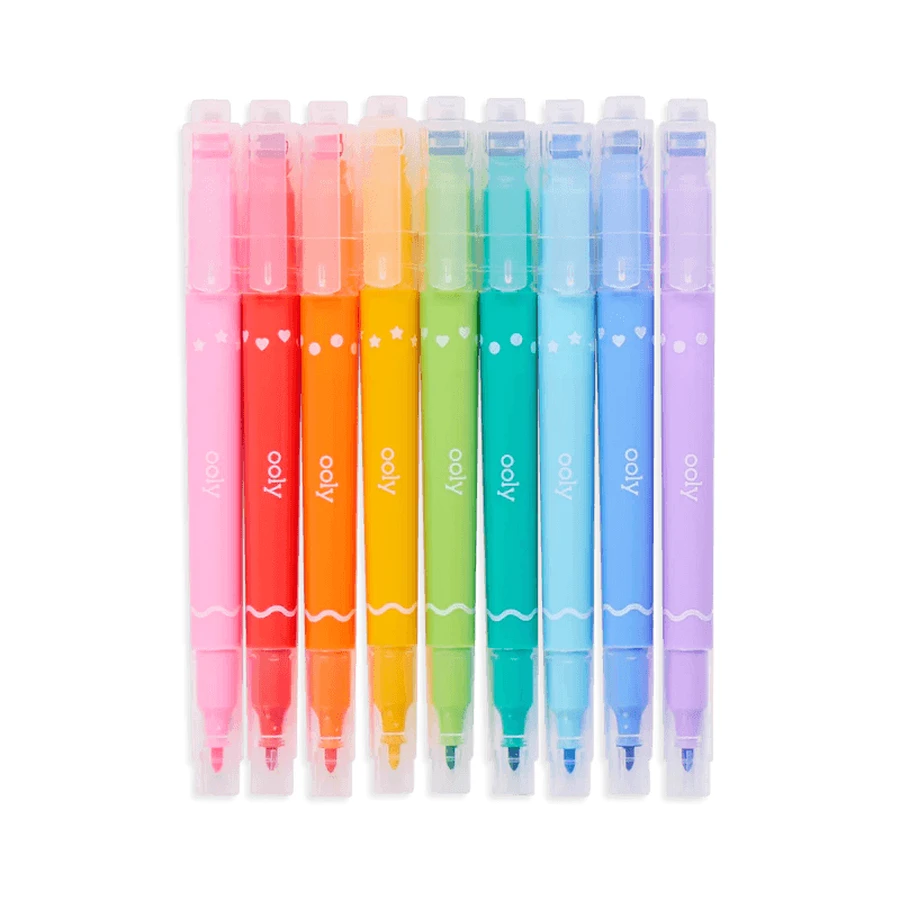Konfetti-Stempel Doppelkonfetti-Stempelkarussell - 9er-Set