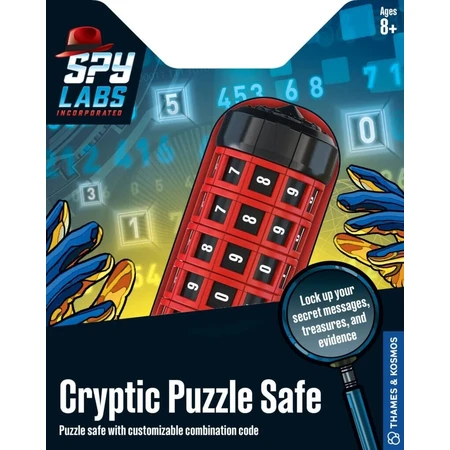 Safe with Cipher Puzzle, Thames & Kosmos
