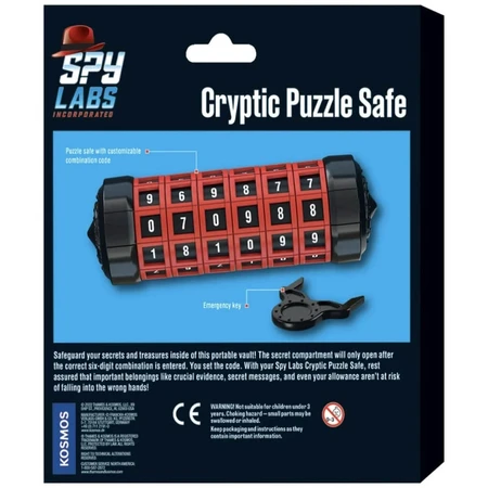 Safe with Cipher Puzzle, Thames & Kosmos