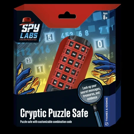 Safe with Cipher Puzzle, Thames & Kosmos