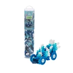 Jeu de construction Plus-Plus, tube de 200 pièces, machines colorées - Eau
