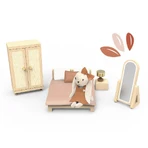 Slaapkamermeubelset voor poppenhuis, Speedy Monkey