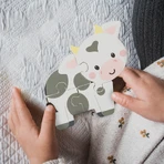Puzzle de madera de vaca, Orange Tree Toys