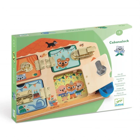 Juego educativo Cabanalock, Djeco