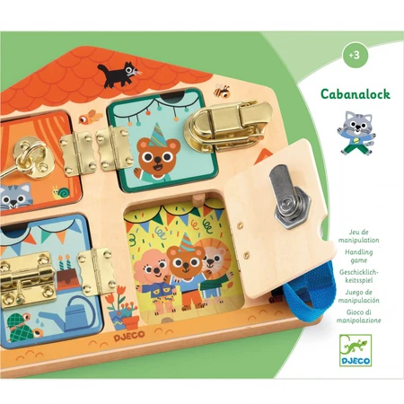 Juego educativo Cabanalock, Djeco