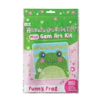Mini DIY creative workshop with diamonds - Funny Frog