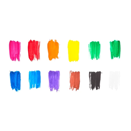 Aquarelles lavables Lil' Paint, 12 couleurs et pinceau inclus