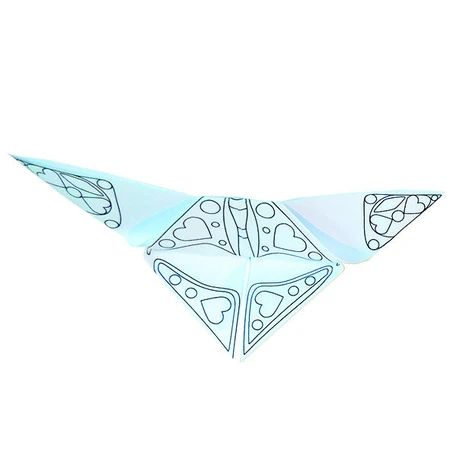 Origami Coloriage papillons, Fridolin
