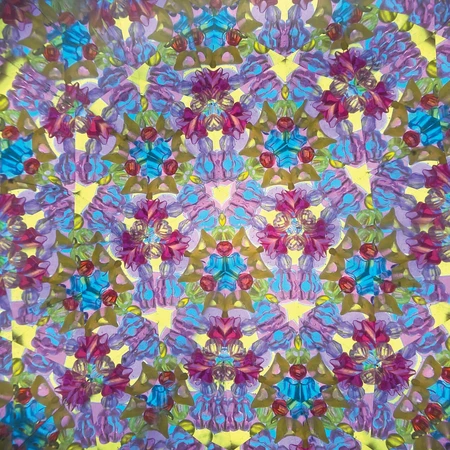 Owl rotating kaleidoscope