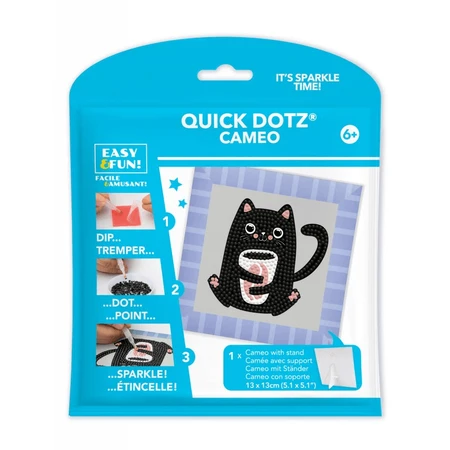 Creatieve diamanten schilderset - Cofee Bean Kitten - kitten