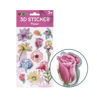 Pegatinas 3D - Flores, colección Natural Creations