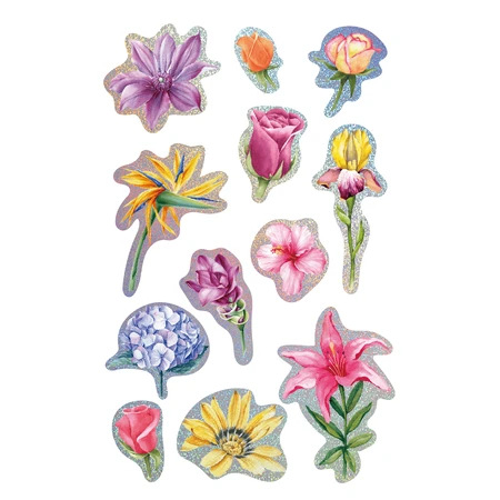 Pegatinas 3D - Flores, colección Natural Creations