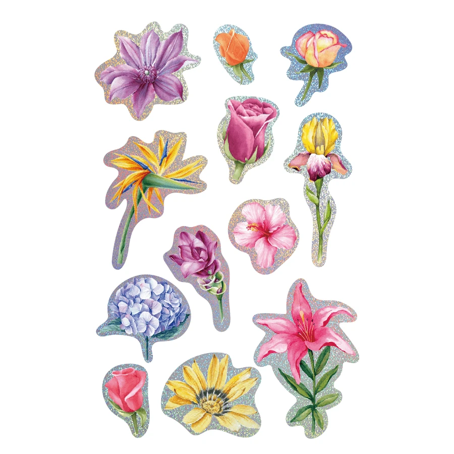 Pegatinas 3D - Flores, colección Natural Creations