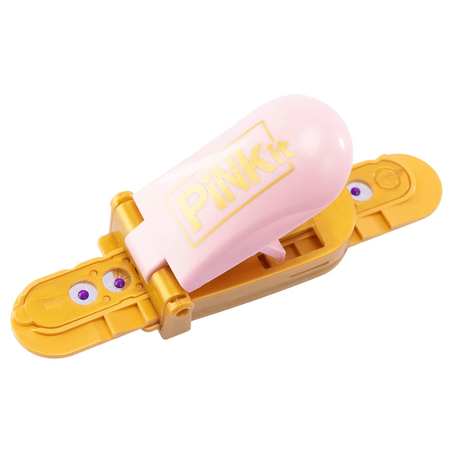 Creative set with multifunctional crystal and decorative stone applicator - Pink It Crystalizer