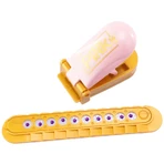 Creative set with multifunctional crystal and decorative stone applicator - Pink It Crystalizer
