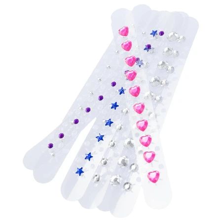 Creative set with multifunctional crystal and decorative stone applicator - Pink It Crystalizer