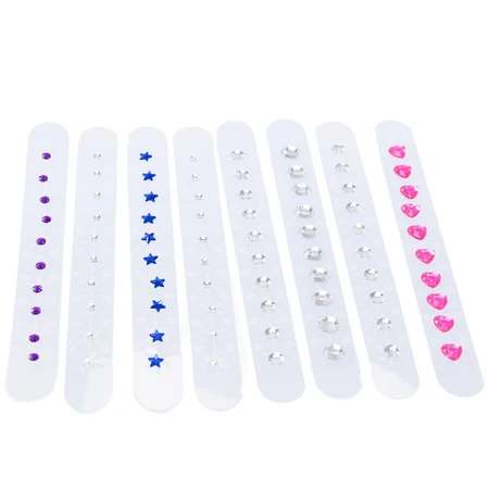 Creative set with multifunctional crystal and decorative stone applicator - Pink It Crystalizer