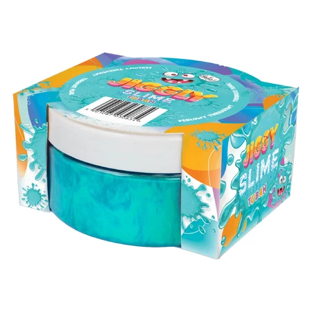 Slime en lata JIGGLY SLIME - turquesa nacarado, 200 g