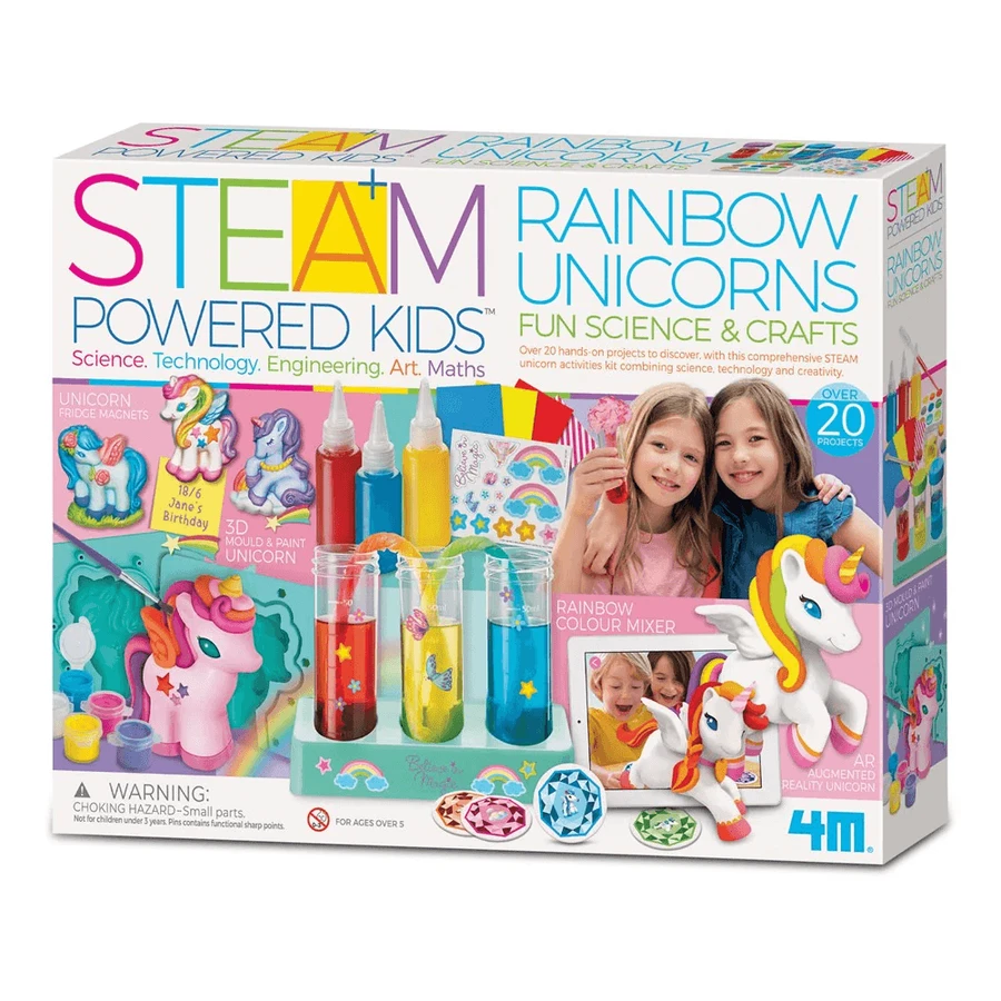 Kit científico - Arco iris y unicornios, STEAM Kids