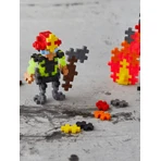 Juego de construcción Plus-Plus, tubo de 100 piezas, Bombero