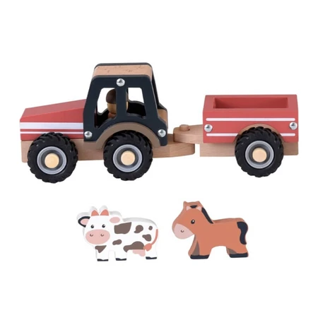 Tractor with trailer and animals, Egmont Toys