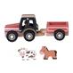 Tractor con remolque y animales, Egmont Toys