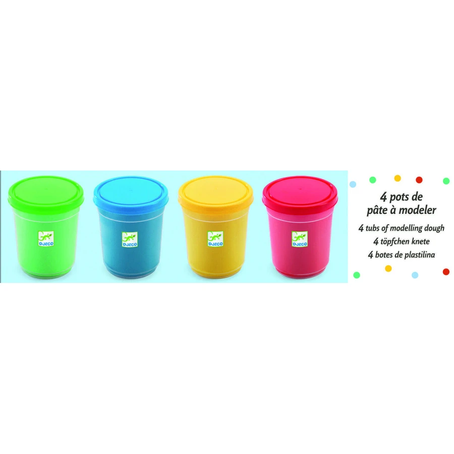 Plastilina Djeco, colores clásicos