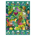 Djeco reuzenpuzzel, Avonturen in het bos