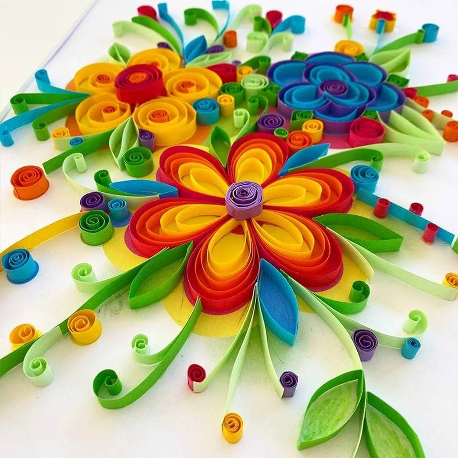 Creative Quilling Flowers Quilling Kit