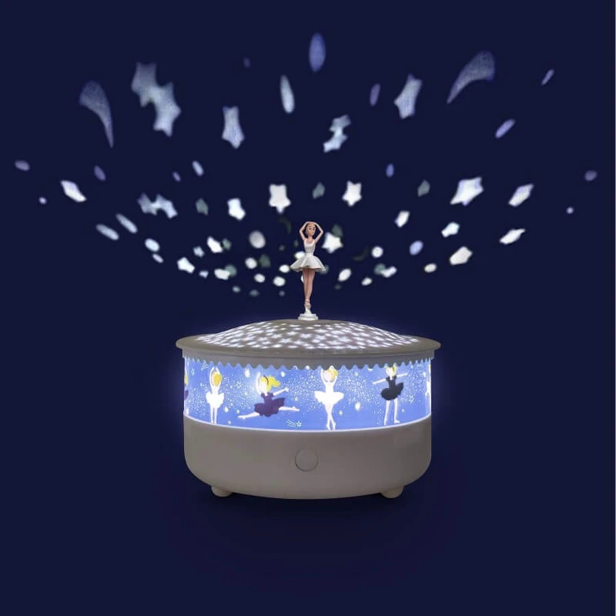 Rechargeable musical star projector - Balerina - Trousselier