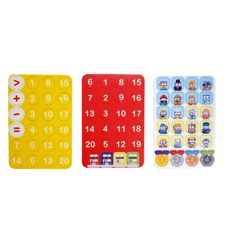 2 in 1 educational game - Math Bus
