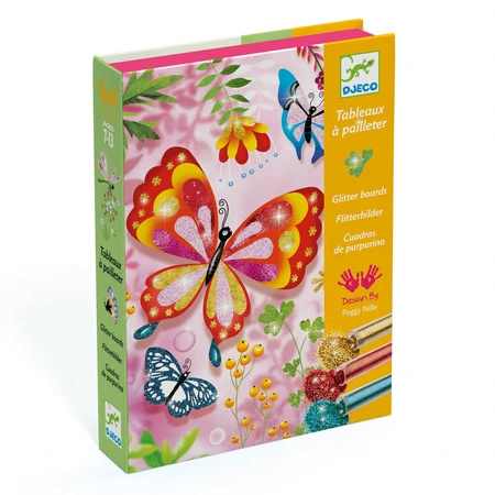 Butterflies glitter creative game