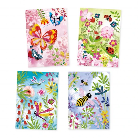 Butterflies glitter creative game