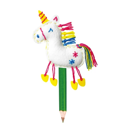 DIY Nähset - Dekoration Bleistiftaufsatz - Einhorn