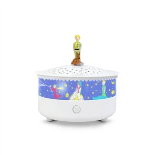 Rechargeable musical star projector - Little Print - Trousselier