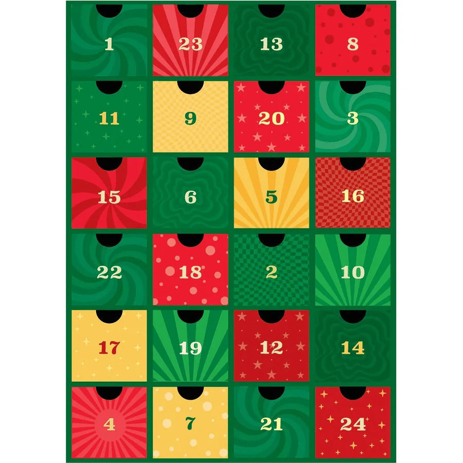 Calendario de Adviento Volkswagen, 24 puzzles, 50 piezas