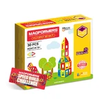 Magnetic building set - Magformers basic set, 30 pieces