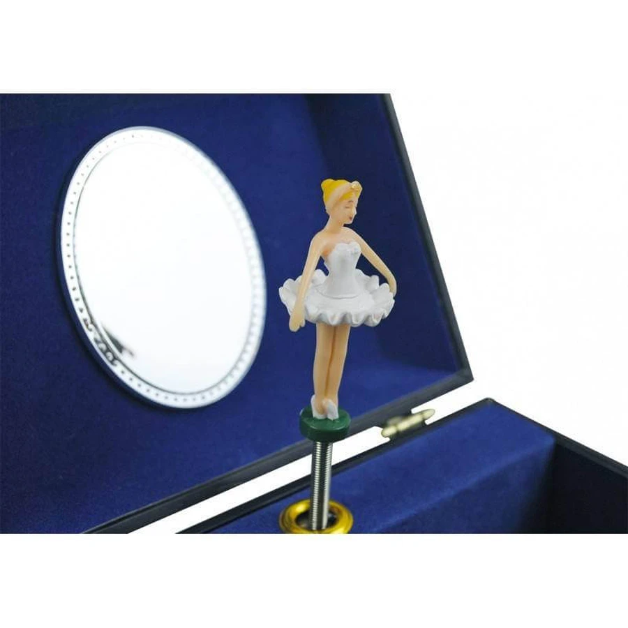 Fosforescerende ballerina ster muziekdoos