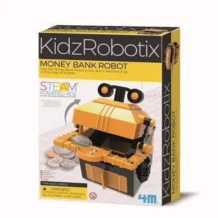 Robot construction kit - Money Bank Robot, Kidz Robotix