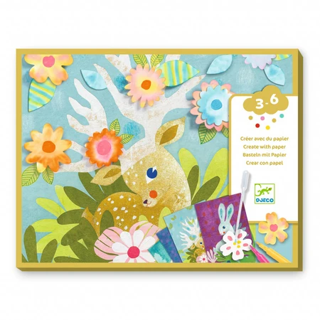 Creative paper decorating game, Djeco