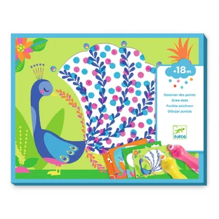 Juego de pintura creativa para los más pequeños Just Dots, Djeco