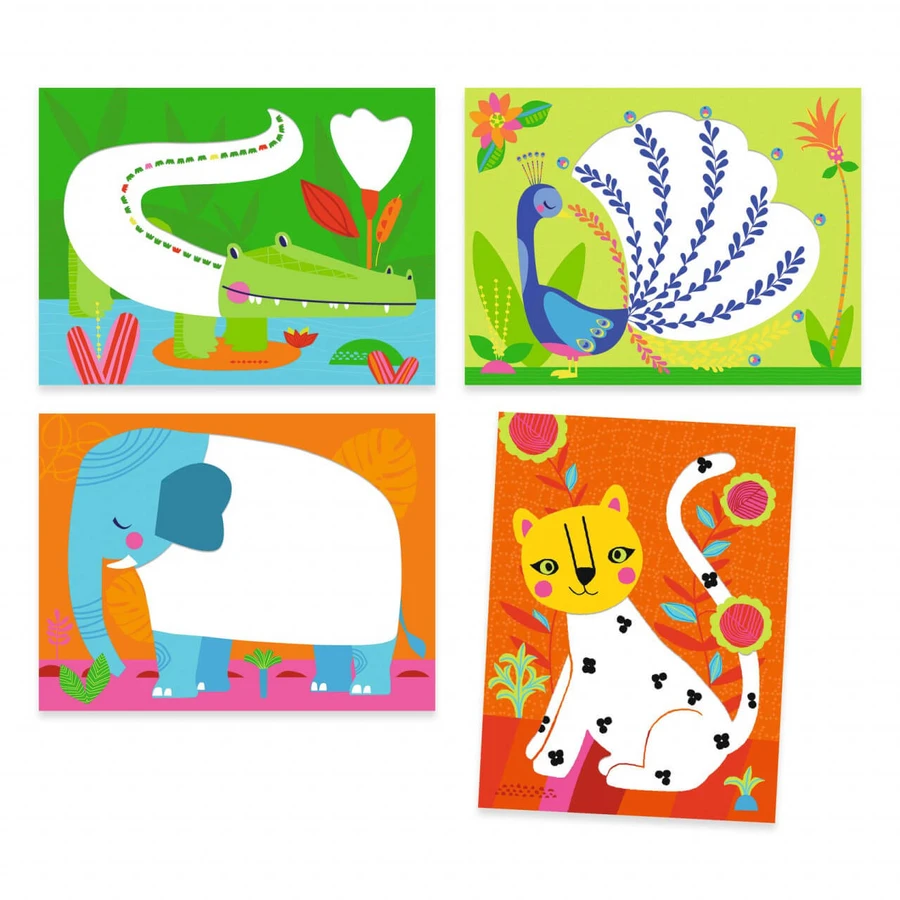 Juego de pintura creativa para los más pequeños Just Dots, Djeco