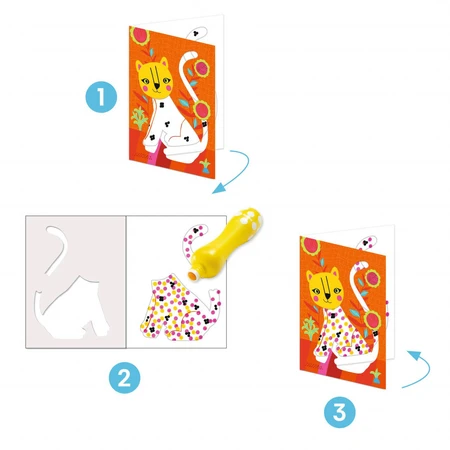 Juego de pintura creativa para los más pequeños Just Dots, Djeco