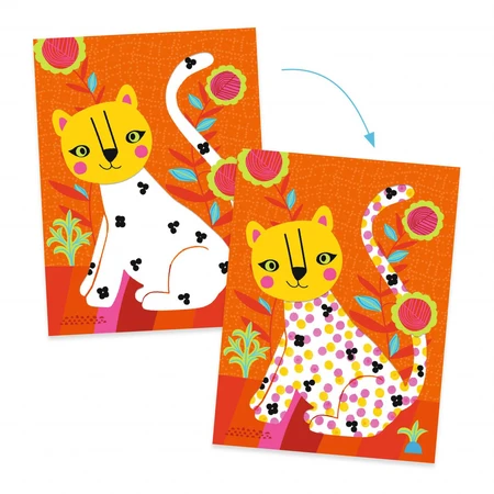 Juego de pintura creativa para los más pequeños Just Dots, Djeco