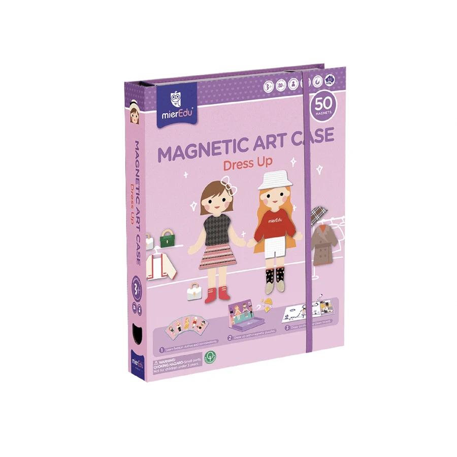Arte magnético y juego de puzzle de emparejar - Ropa