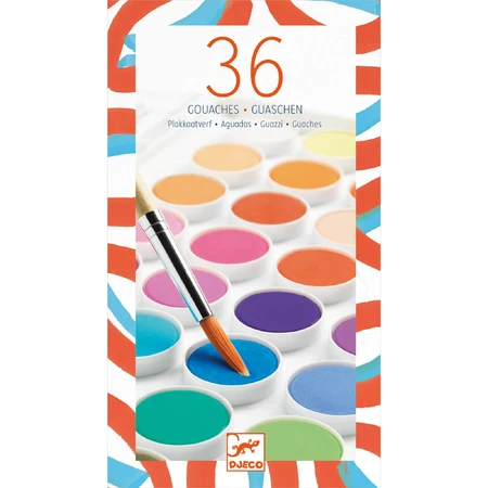 Djeco Djeco guase, set of 36 colors
