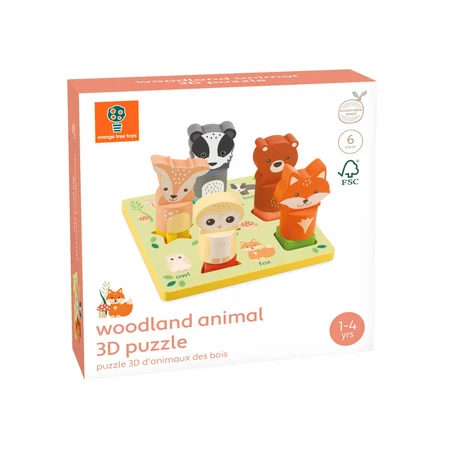 3D animal puzzle, Orange Tree Toys